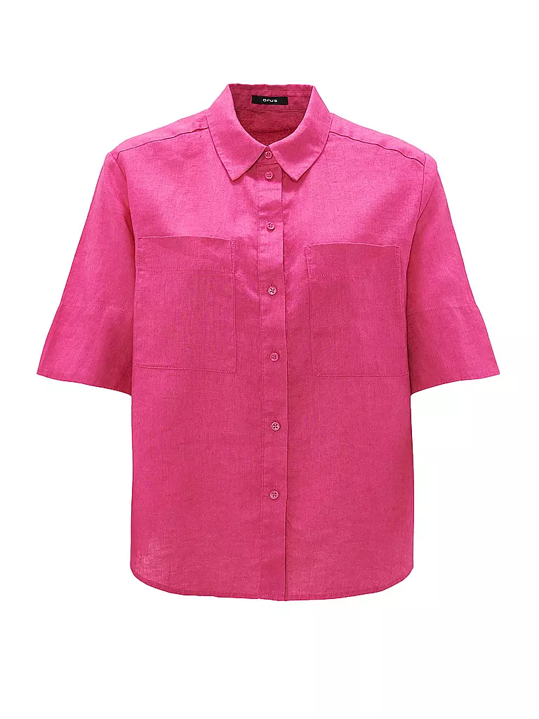 OPUS Leinenbluse FILALIA pink
