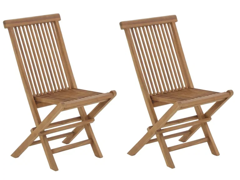 Skanden Kaféstoler Teak 2 pk