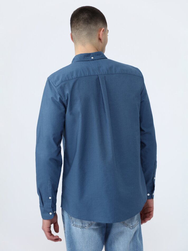 Camisa Oxford - Azul Comissária de Bordo