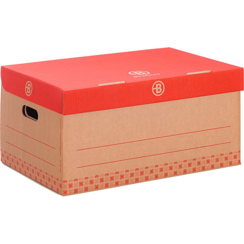 Caisse archives Bruneau H 27 x L 55 x P 36 cm haute résistance