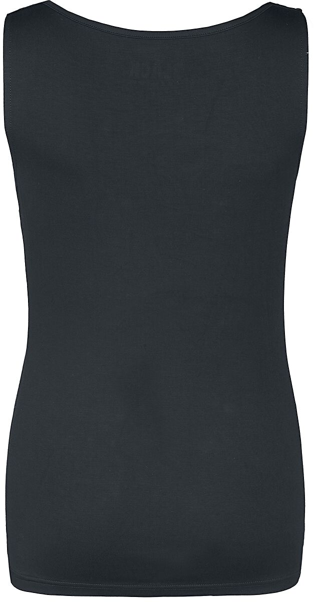 Top With Large Frontprint | Black Premium by EMP Top