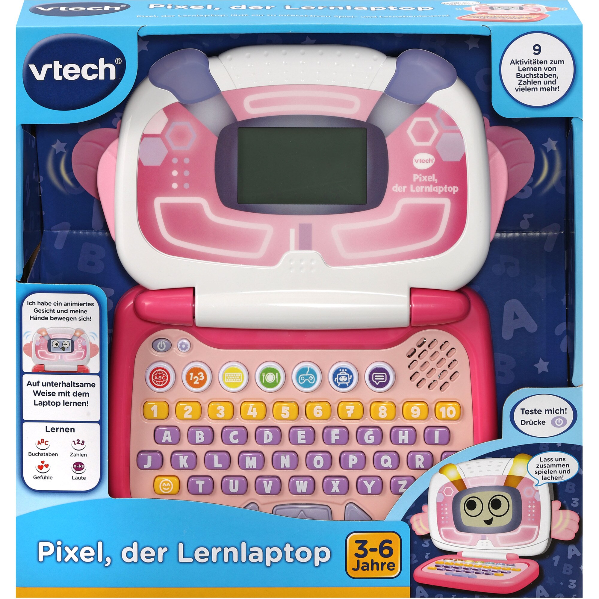 Vtech Lerncomputer Pixel, der Lernlaptop