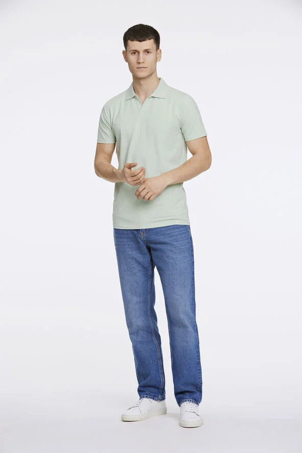 Lindbergh Stretch polo shirt S/S Grøn