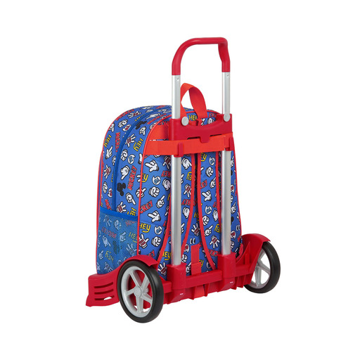 Mochila Mickey Things com Carrinho de Evolução