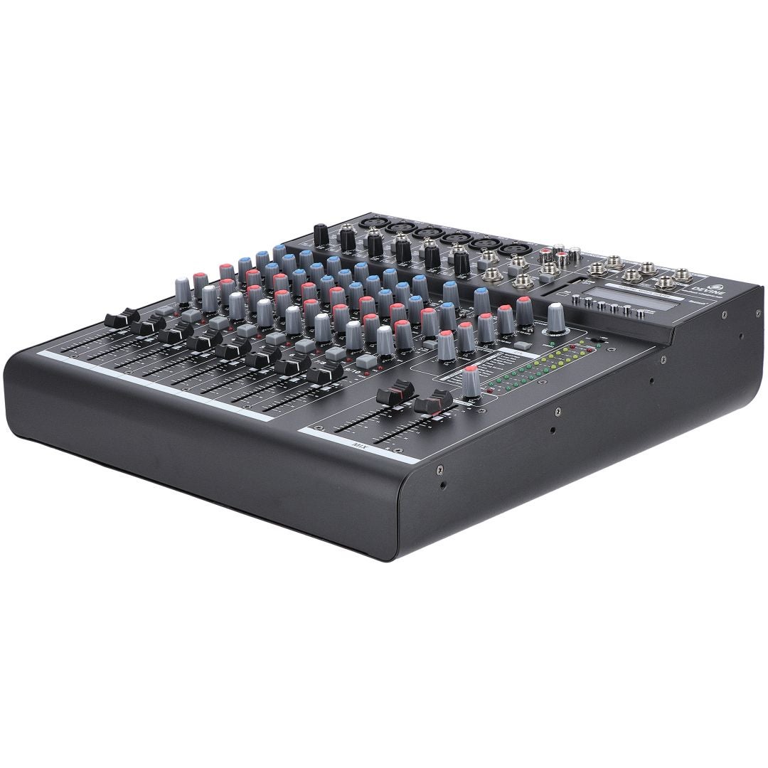 Devine MixDesk 1002FX-MP 10-kanaals mixer met FX en mediaspeler