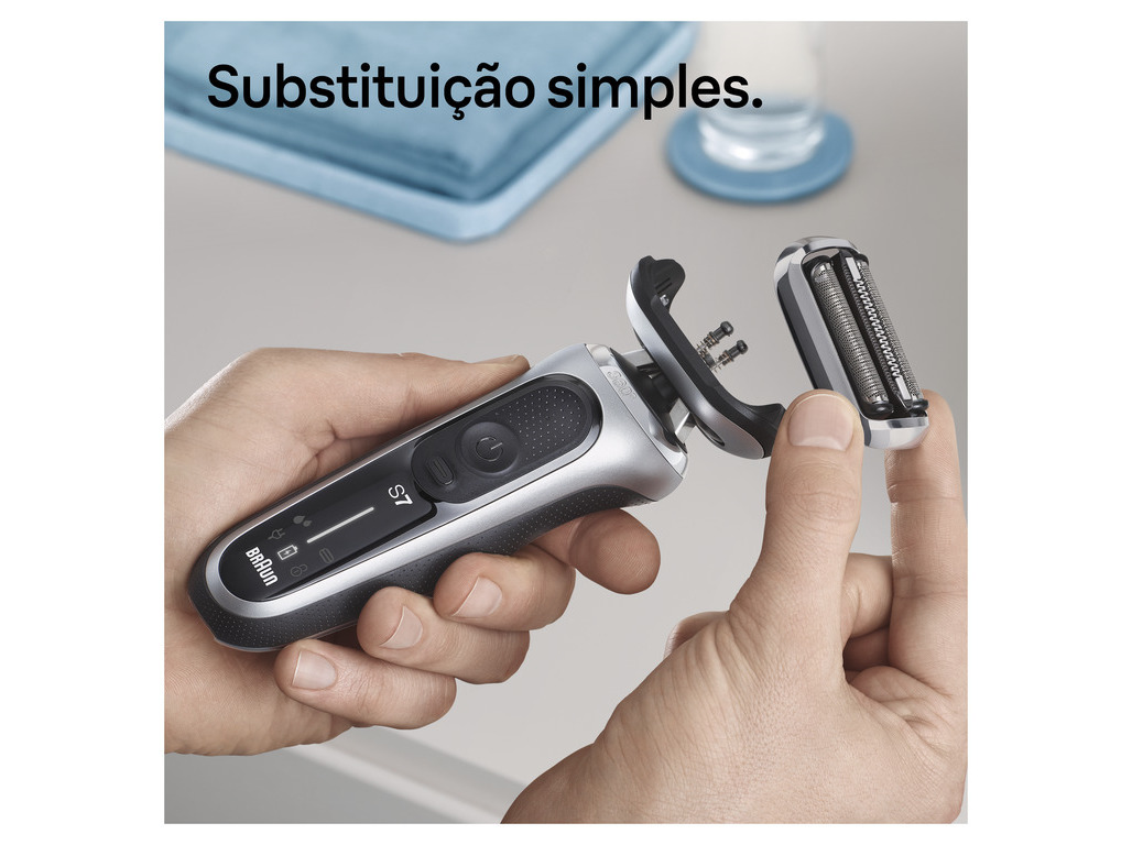 CABEÇA DE SUBSTITUIÇÃO PARA MÁQUINA DE BARBEAR BRAUN SERIES 7 73S