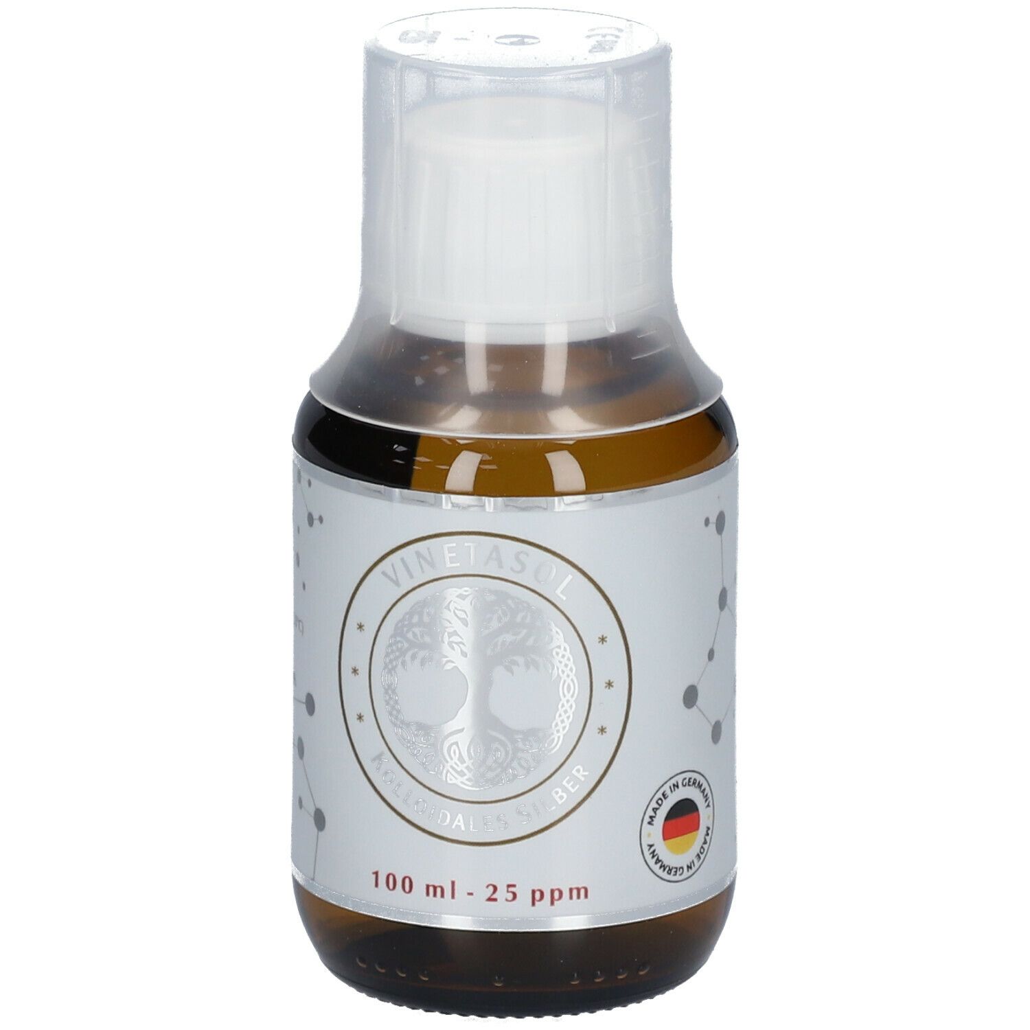 Vinetasol kolloidales Silber 25 ppm