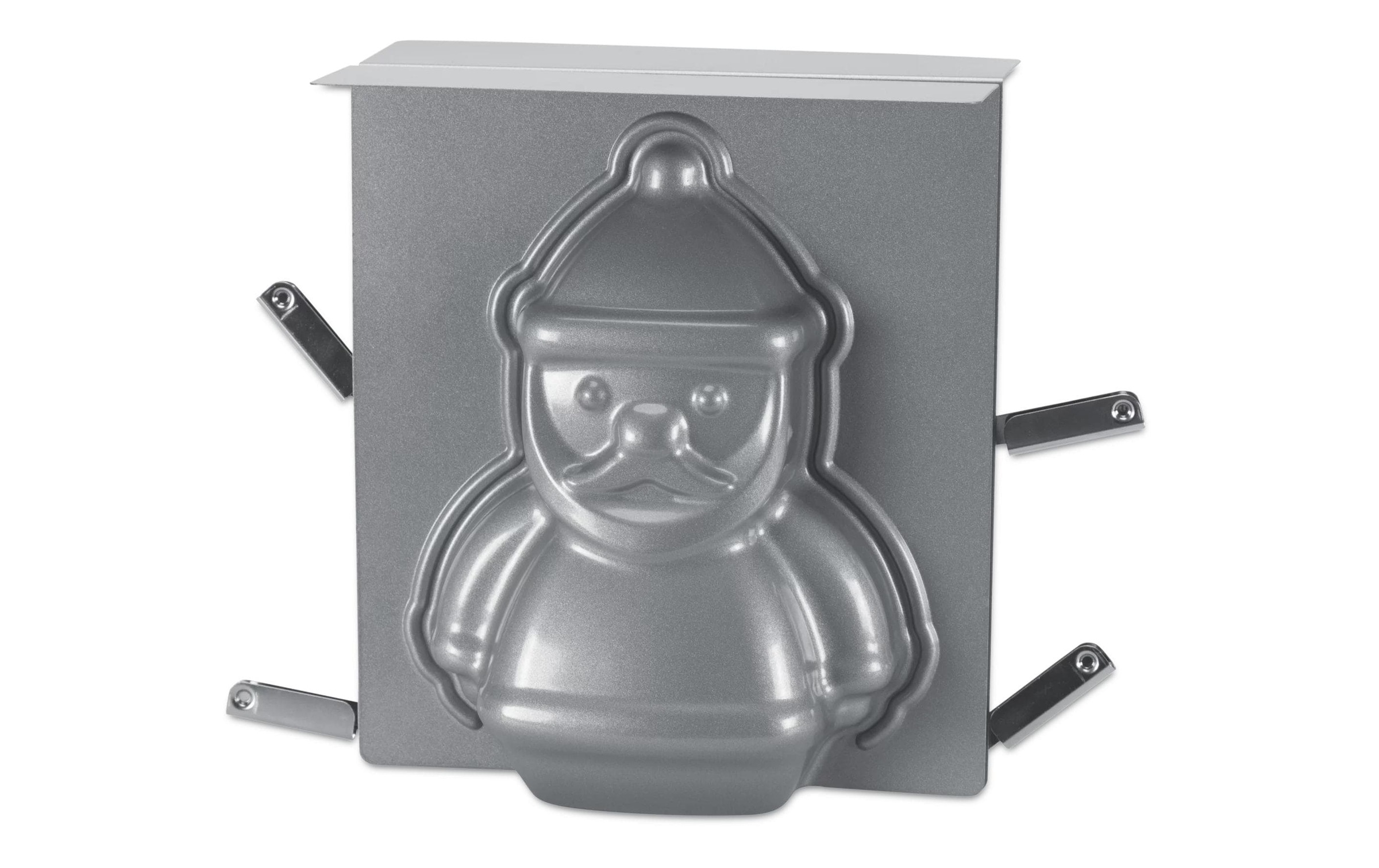 STÄDTER Backform »3D Santa Claus 19 x 21 x 12 cm«