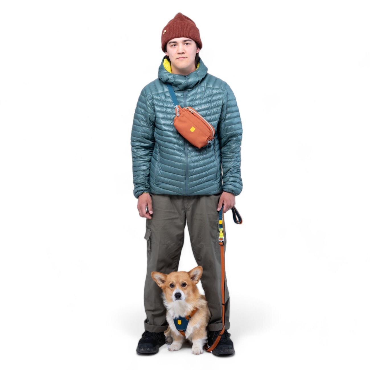 Woolly Wolf Hüfttaschen Alpha 360 Terracotta Mix