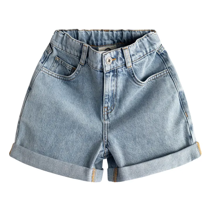 I Dig Denim Short en Jean Coton Bio Mia | Bleu