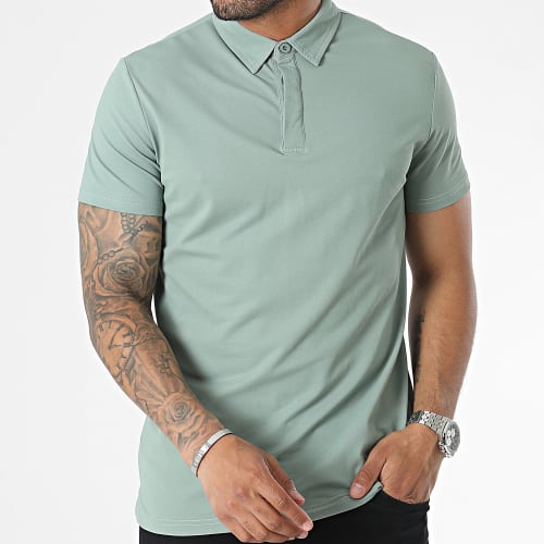 Polo Manches Courtes Vert