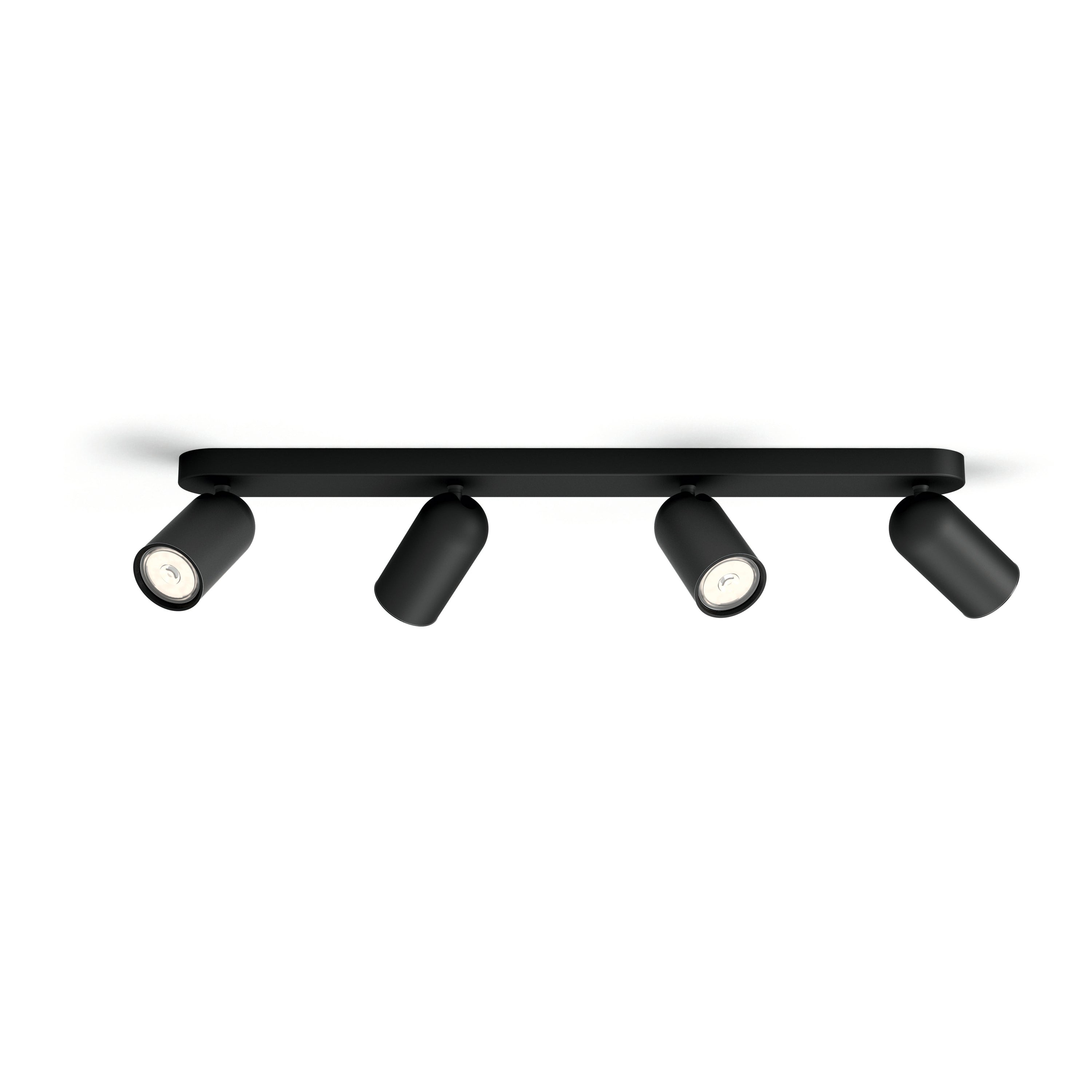 Philips Pongee Opbouwspot - 4x Philips LED Scene Switch