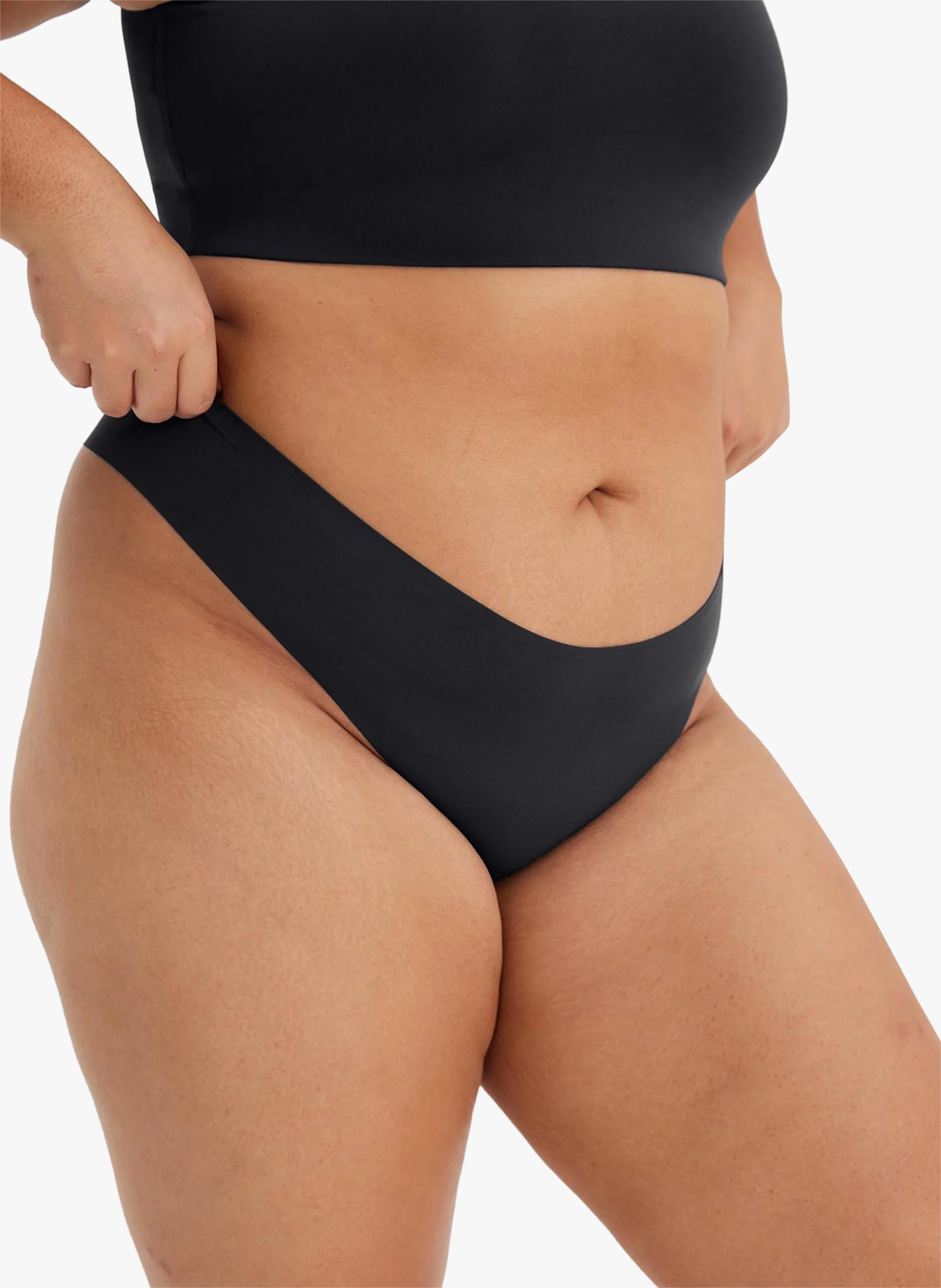 String sans coutures| Noir