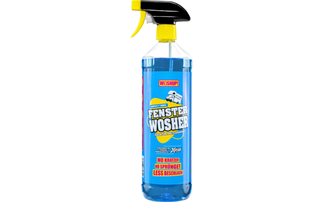 WOSHUP! Fenster Wosher Scheibenreiniger für Wohnwagen und Wohnmobile 1 Liter