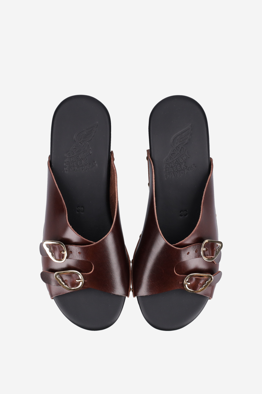Natali Sabot leather platform sandals