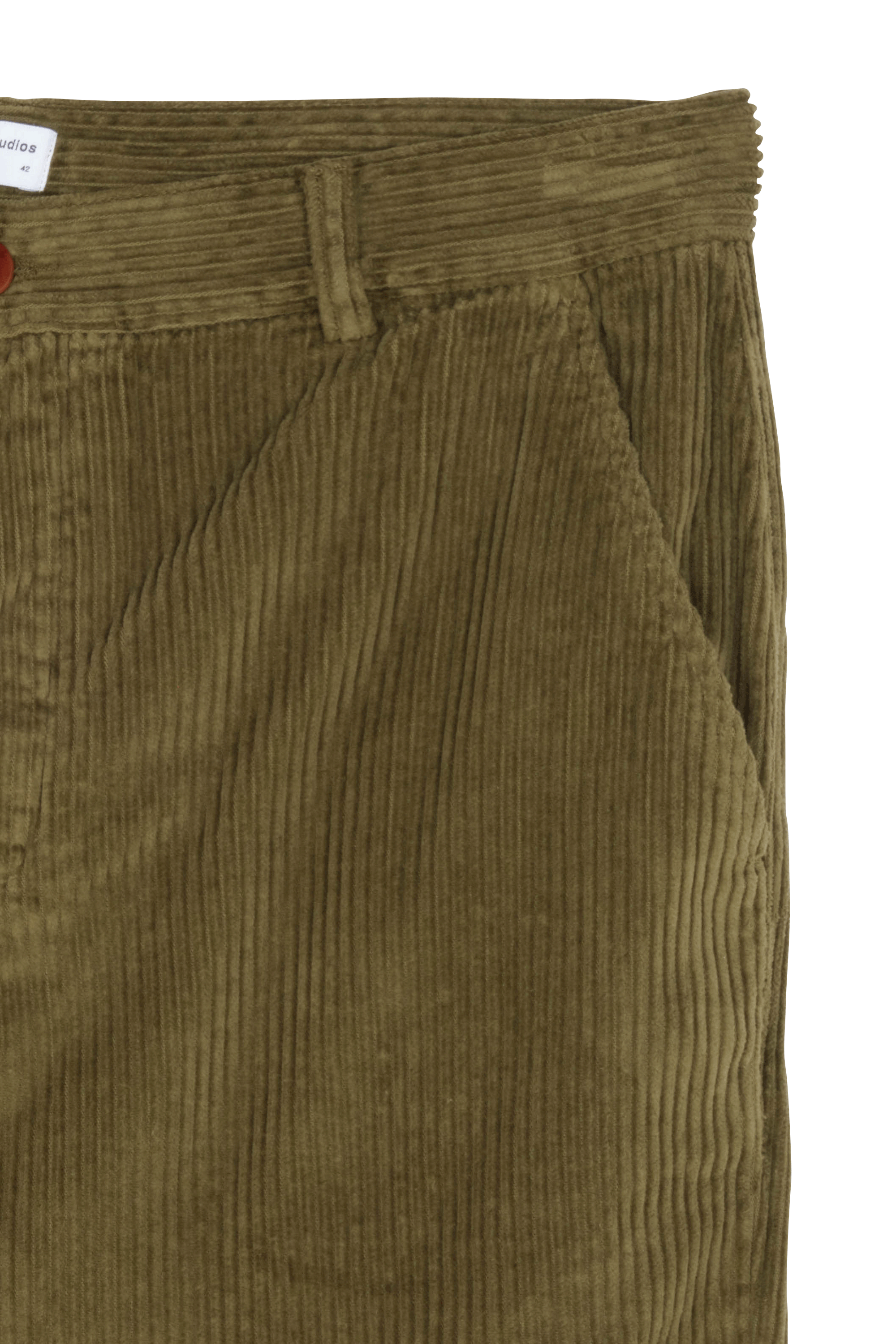 EDMMOND STUDIOS Pantalon JORGE  PLAIN Kaki