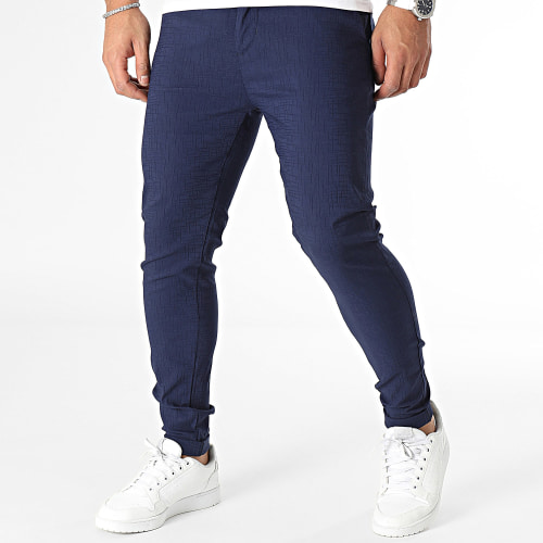 Pantalon Chino Slim Bleu Marine