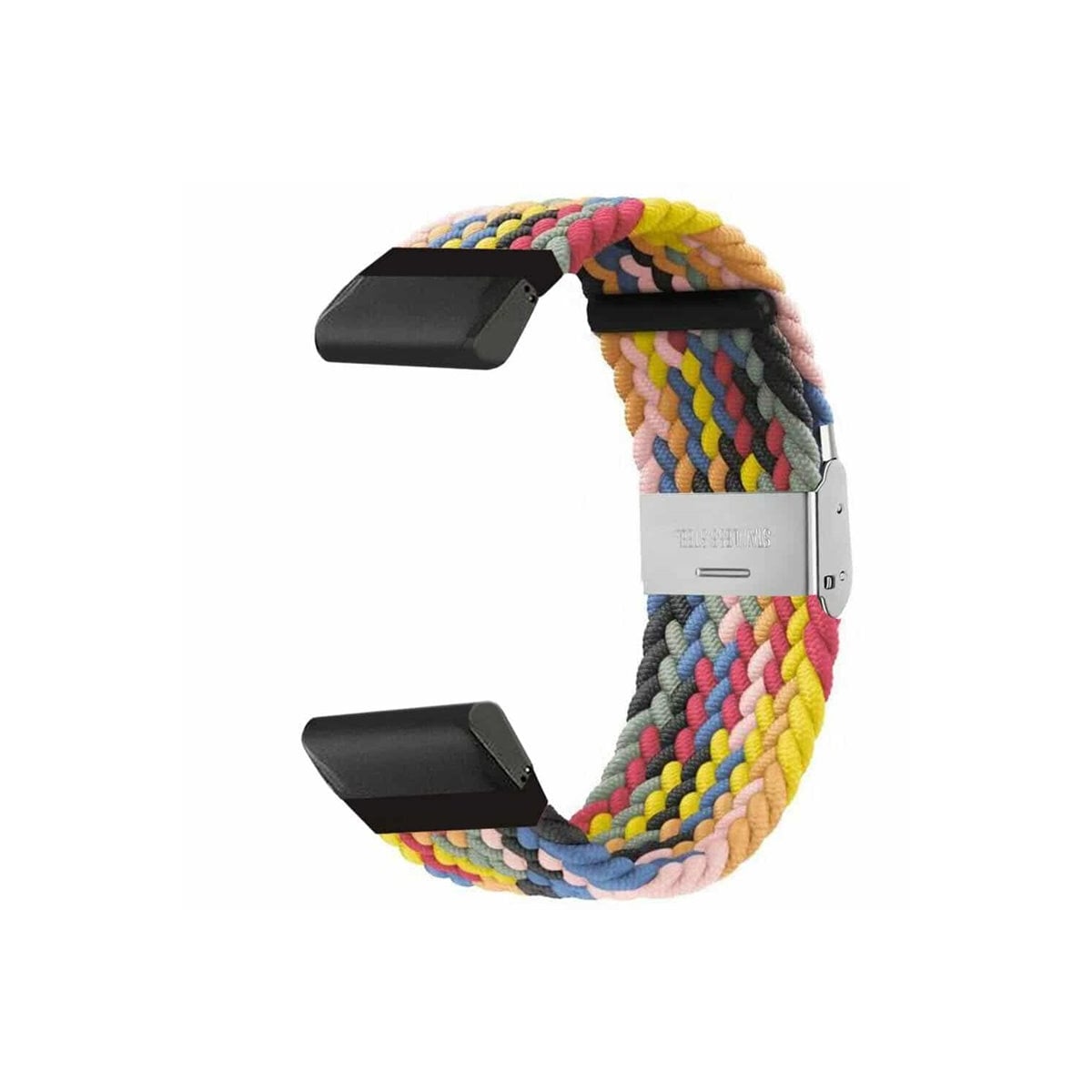 Flettet klokkereim Garmin MARQ Golfer - Rainbow