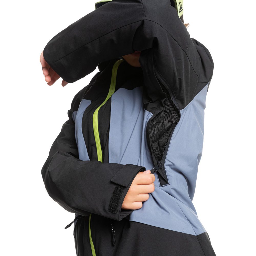 Quiksilver Ambition Youth Skijacke Jungen true black
