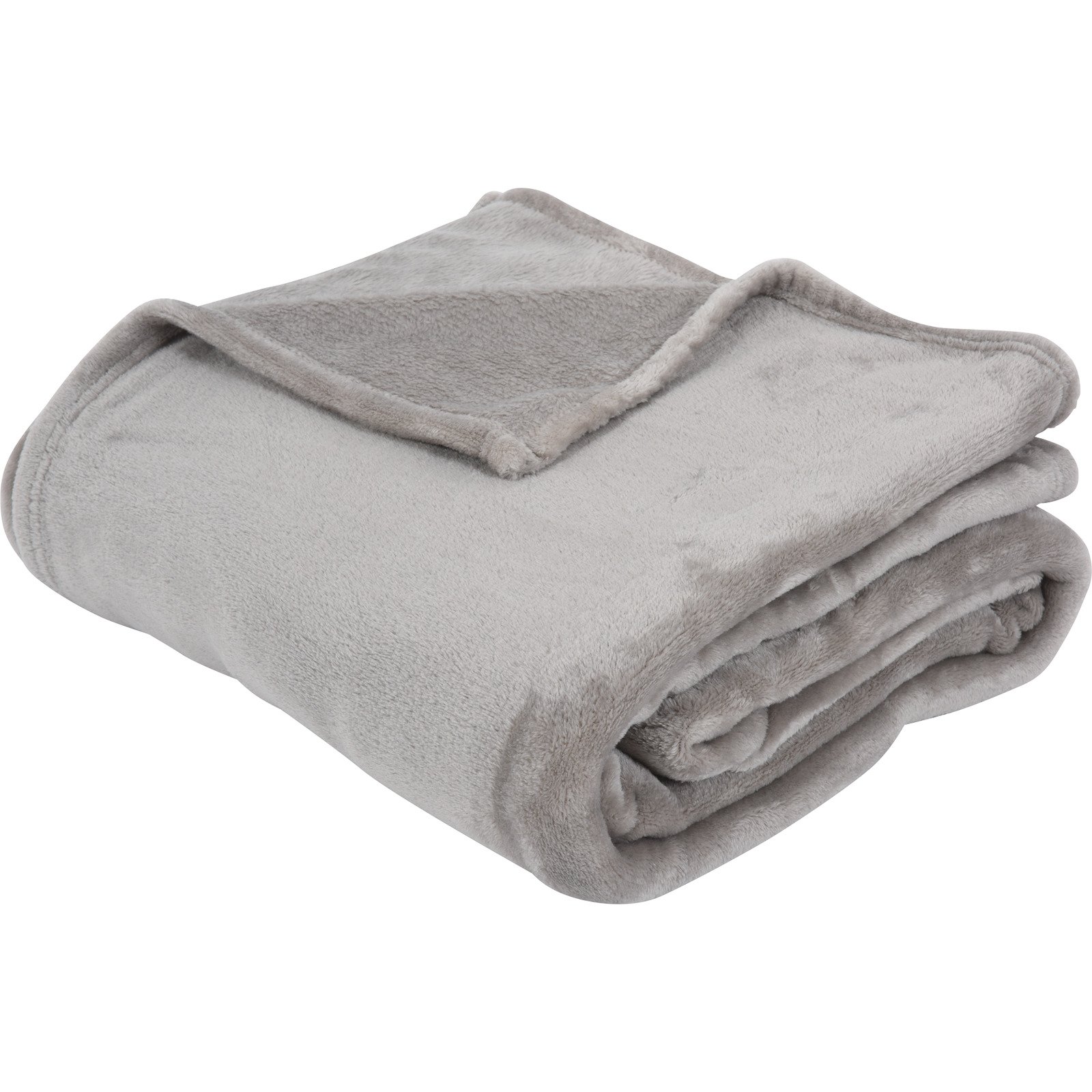 Kuscheldecke Flanell uni 150 x 200 cm