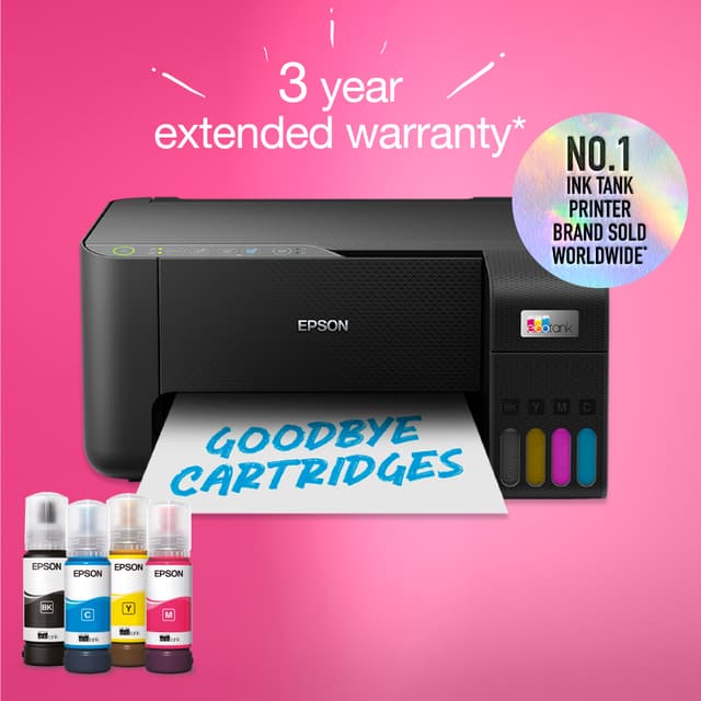 Epson EcoTank ET-2865 multifunktionsprinter C11CJ67433 (sort)