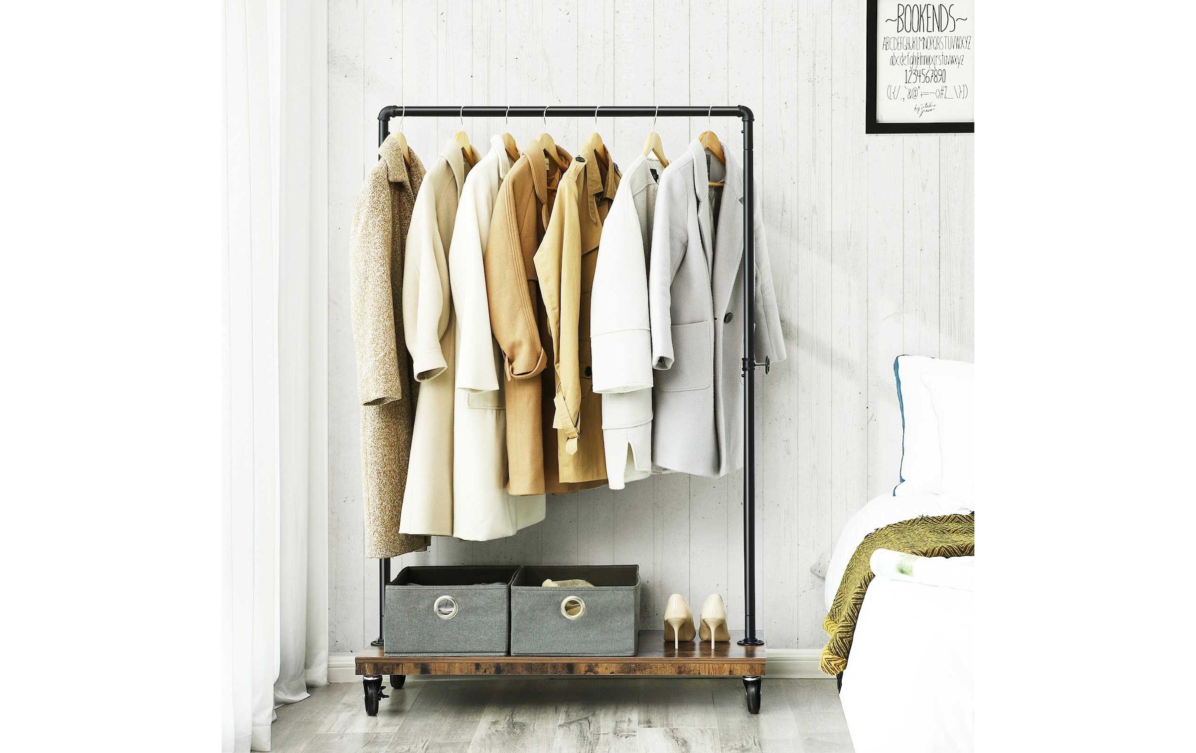 VASAGLE Garderobenständer »Garderobe im Wasserrohr-Design«