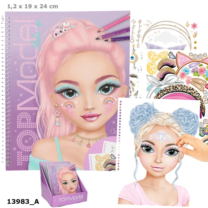TOPModel make up kleurboek