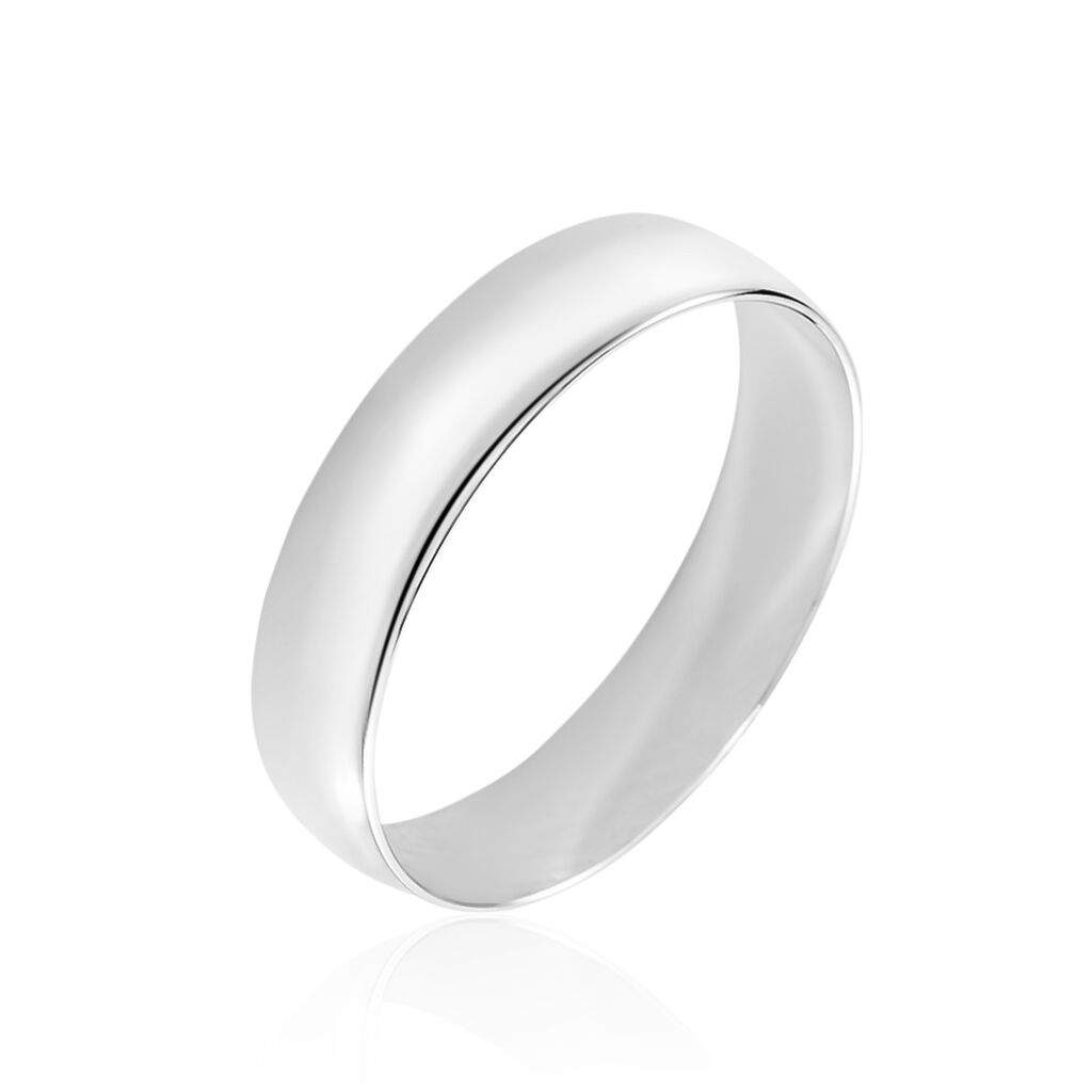 Alliance Meredithe Ruban Plat Or Blanc