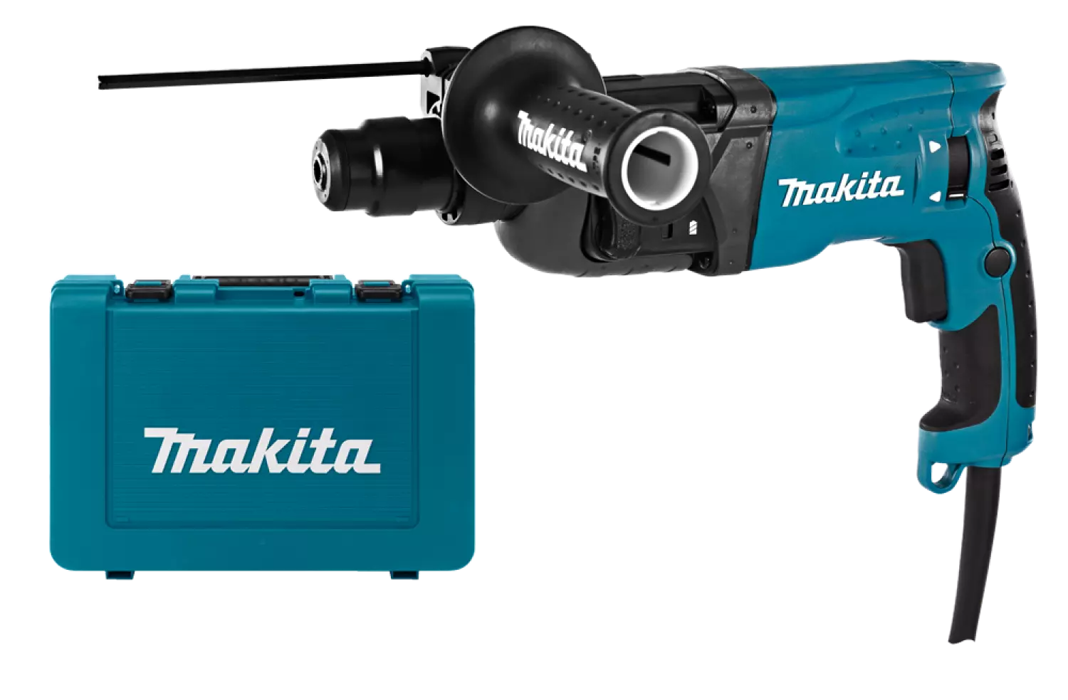 Makita HR2460 SDS-plus boorhamer in koffer - 780W - 2.4J