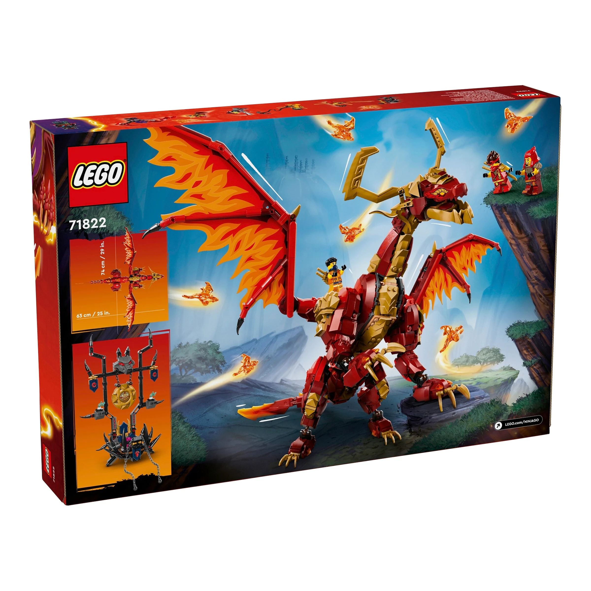 LEGO® - NINJAGO 71822 Quelldrache der Bewegung