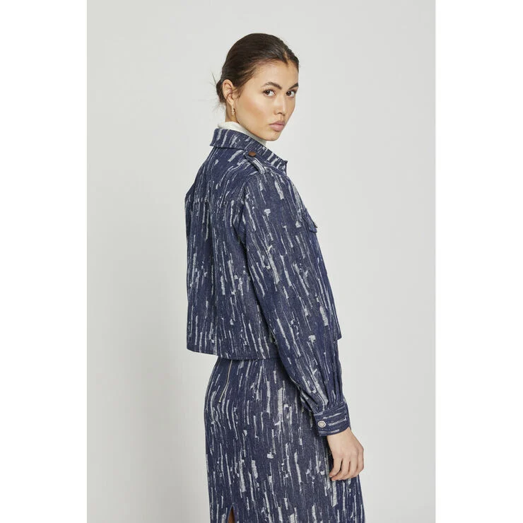 Bruuns Bazaar IxoraBBGingea jacket Dark blue