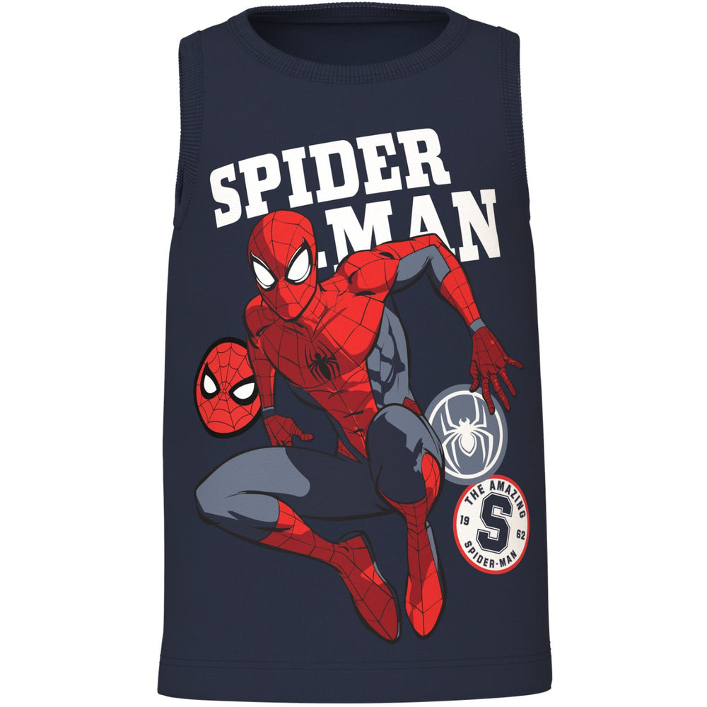 Køb Name It Navy Blazer Nmmovile Spiderman Tank Top Mar
