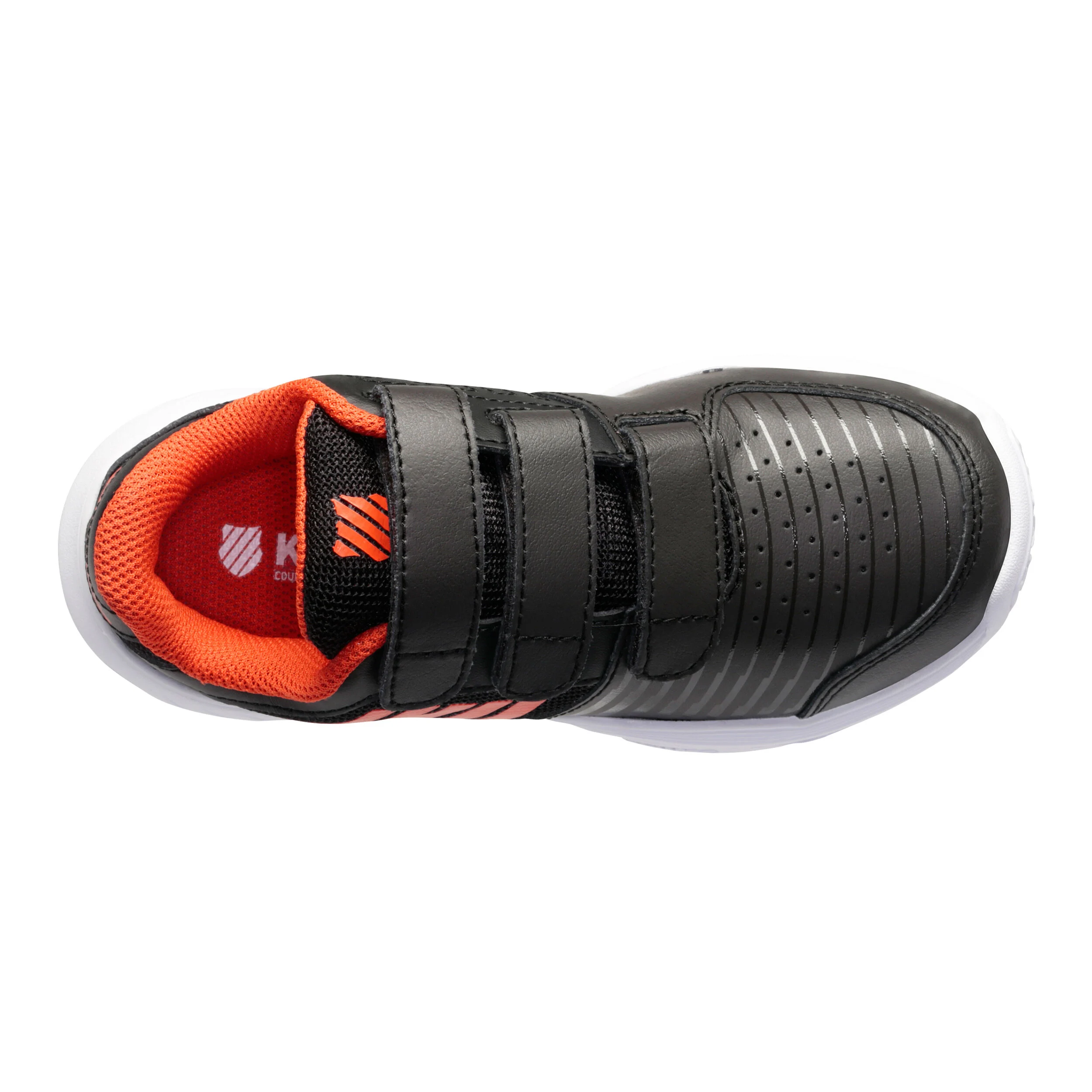 K-Swiss Express Strap Omni Chaussures Toutes Surfaces Enfants - Noir , Orange