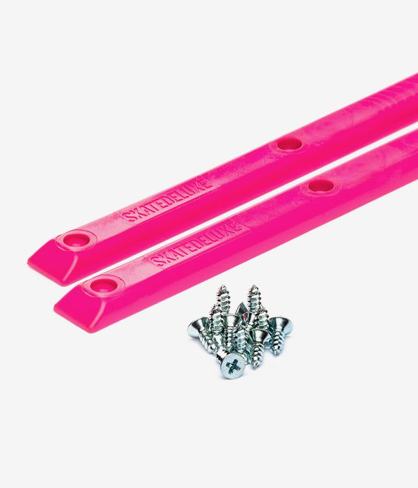 skatedeluxe Icon Deck Rails (pink) 2er Pack