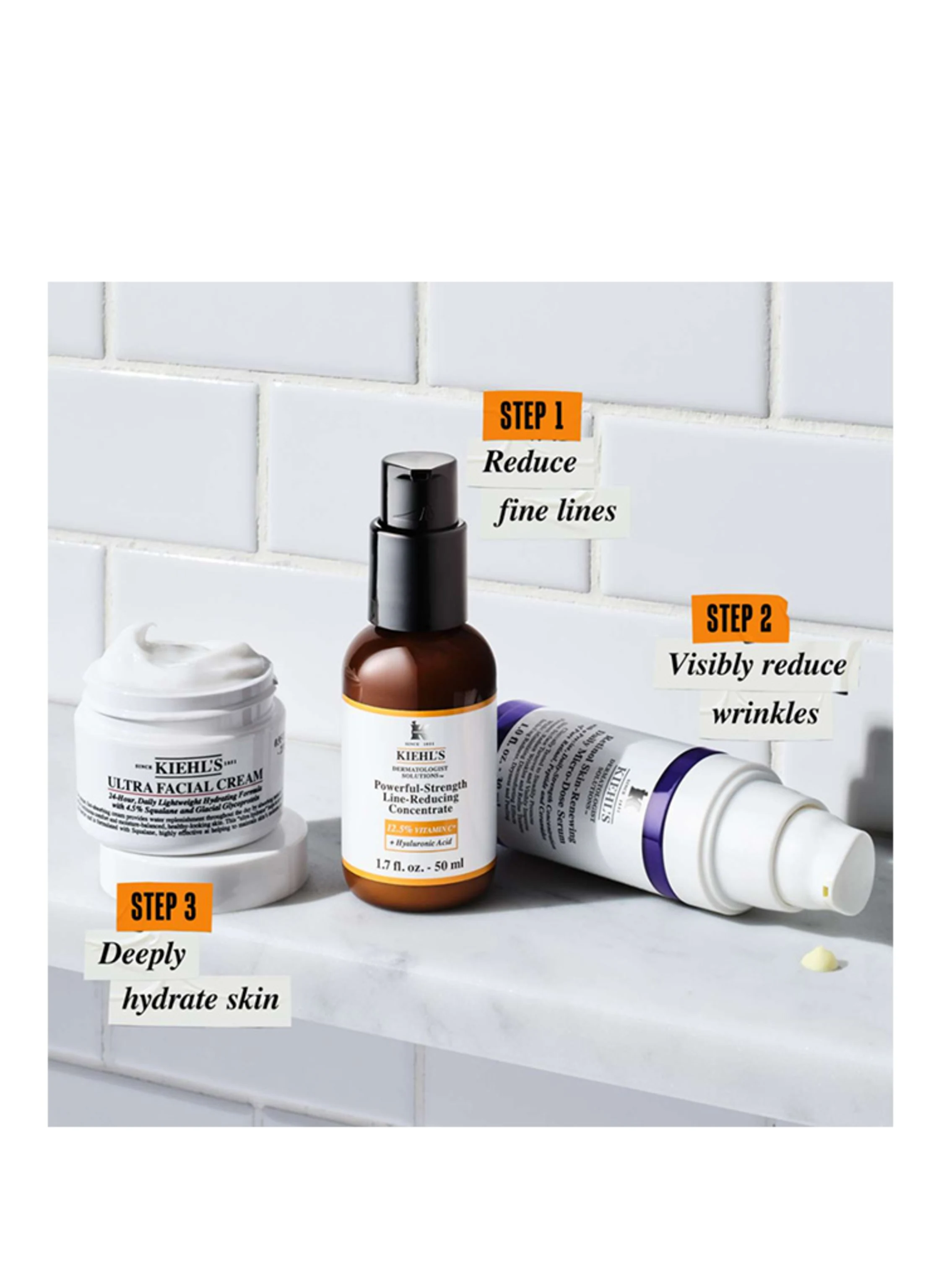 Kiehl's SKIN-SMOOTHING SOLUTIONS SET