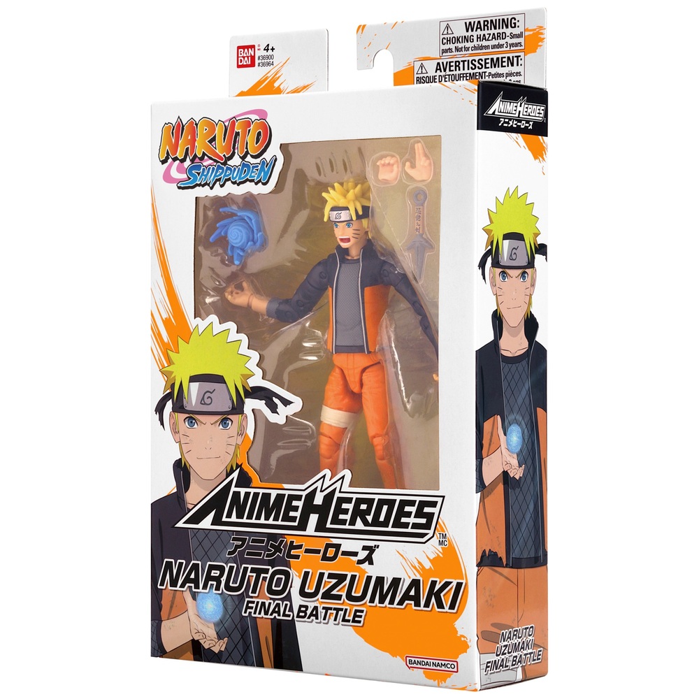 Anime Heroes 15cm Naruto Uzumaki Final Battle Actionfigur