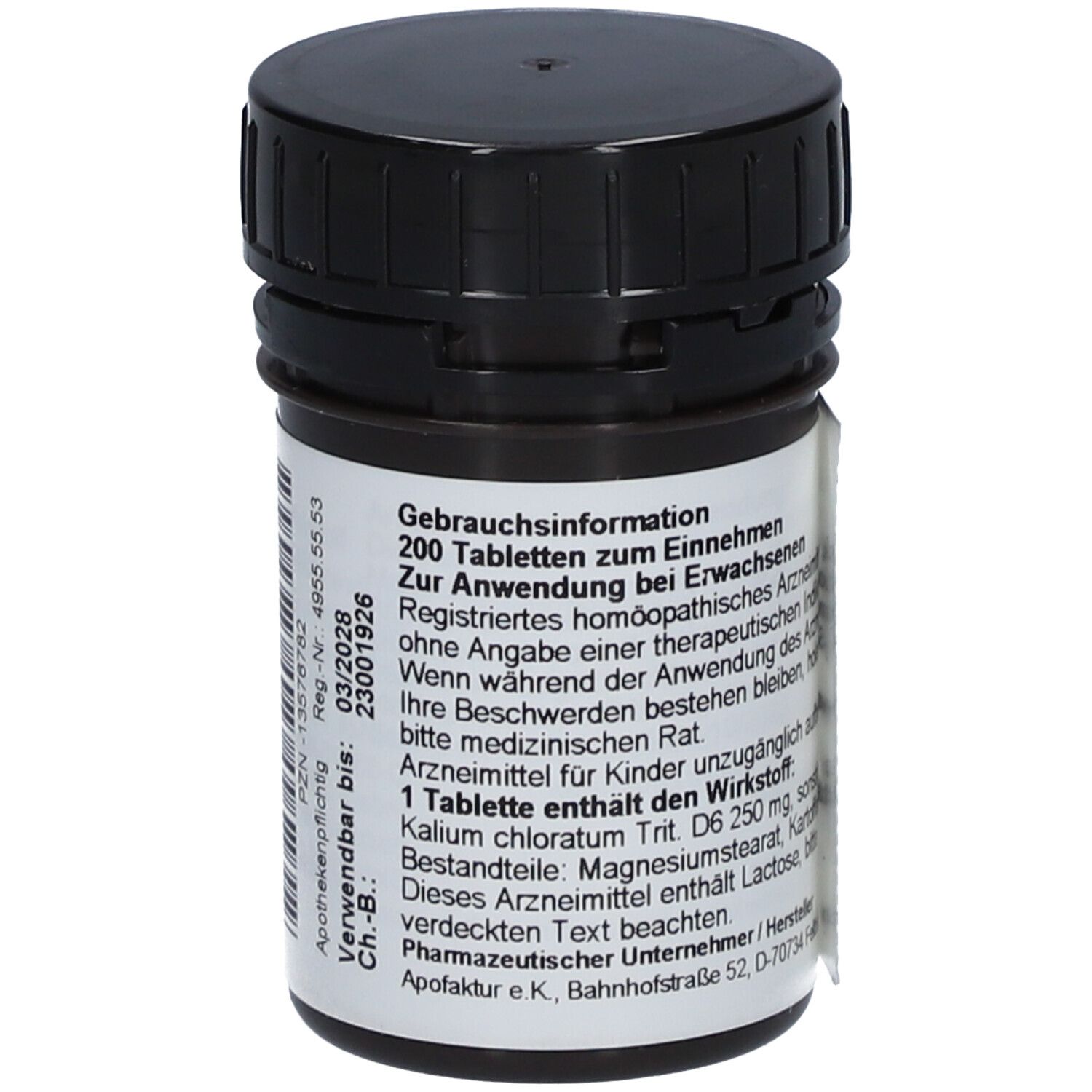 Schüßler Nr. 4 Kalium chloratum D6 Tabletten