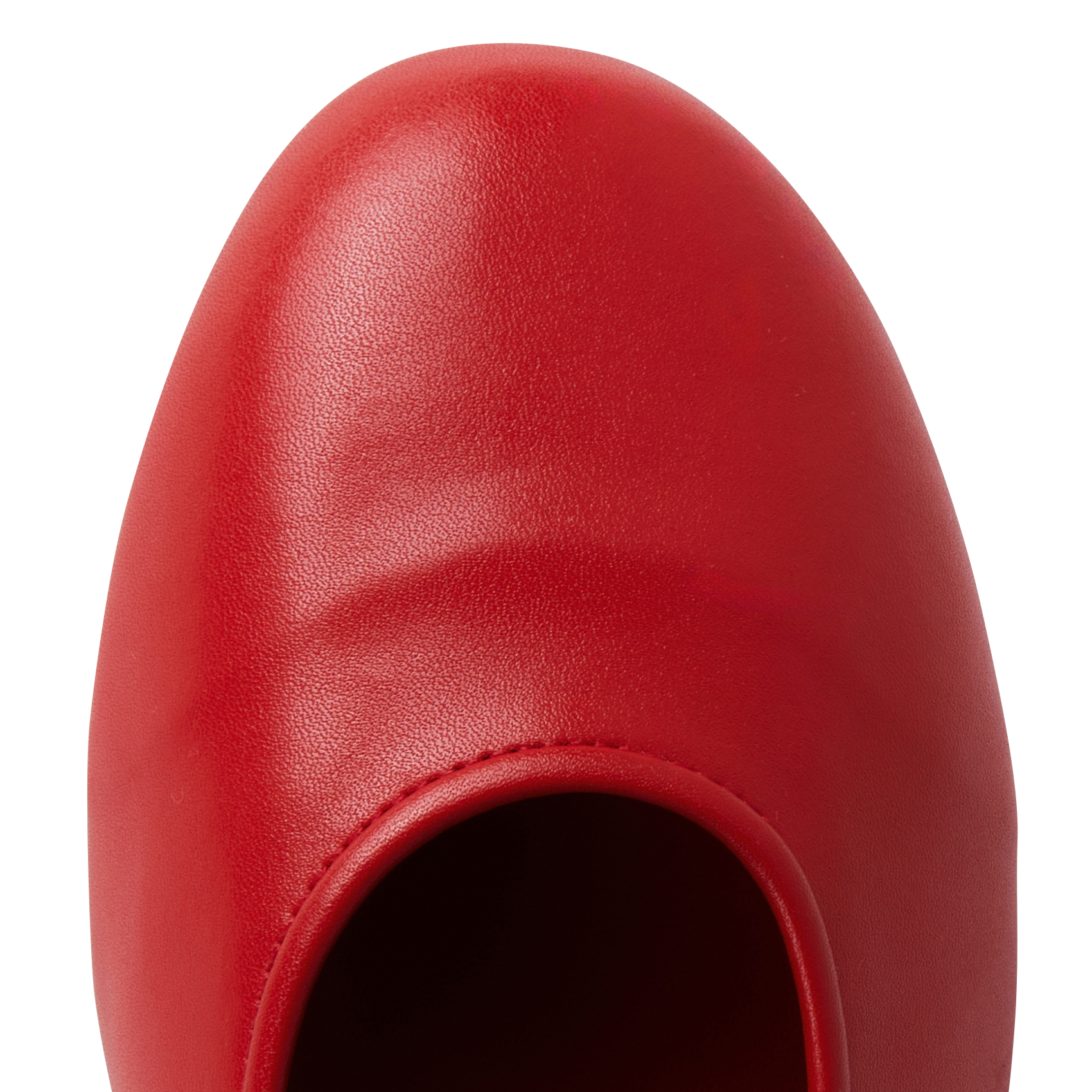 ORERA - Ballerines en cuir | Rouge