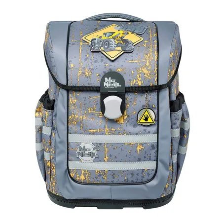 McNeill Schulranzen-Set Ergo Complete Steel, 5-teilig