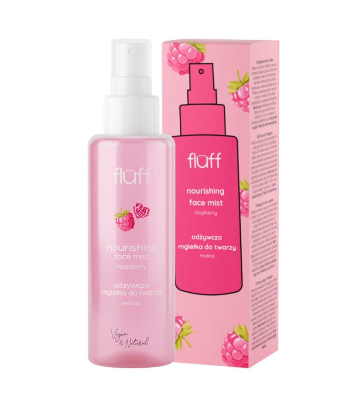 Fluff - Bruma Facial Nutritiva - Framboesa