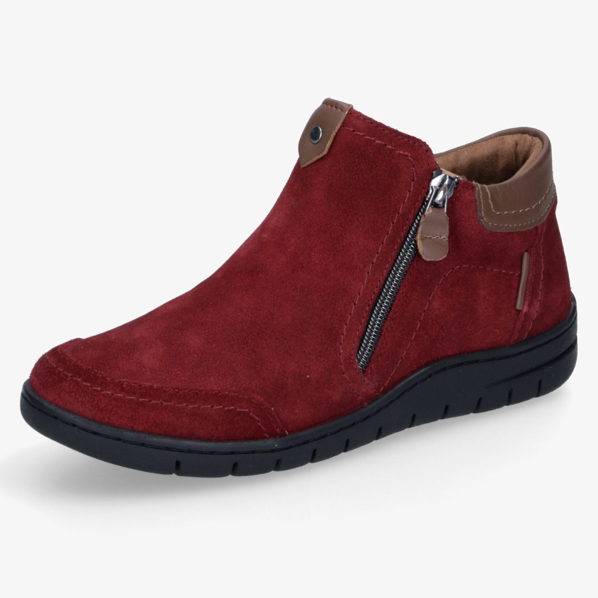 COMFINO Damen Stiefeletten rot