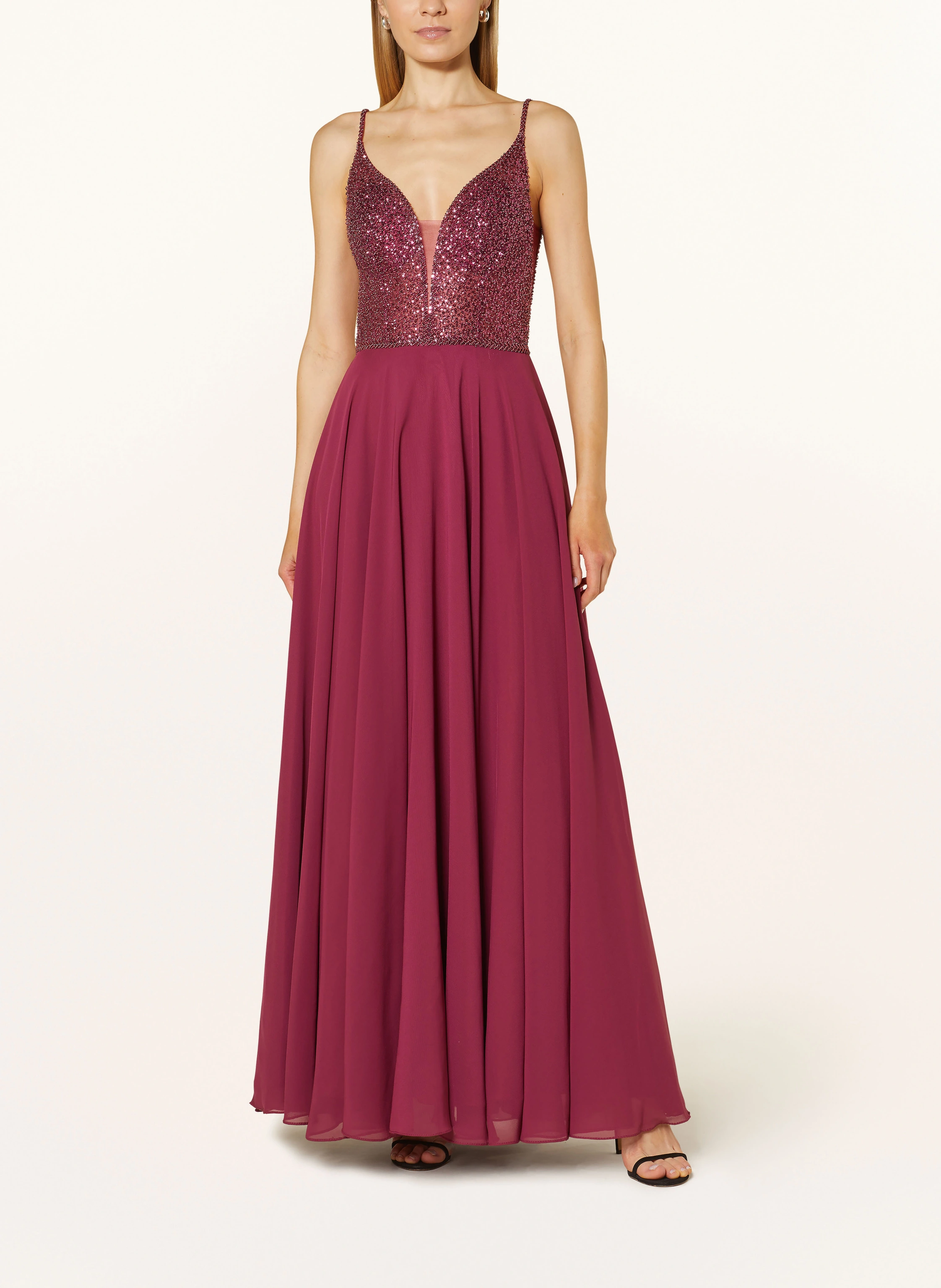 Hey Kyla Abendkleid mit Pailetten und Schmucksteinen