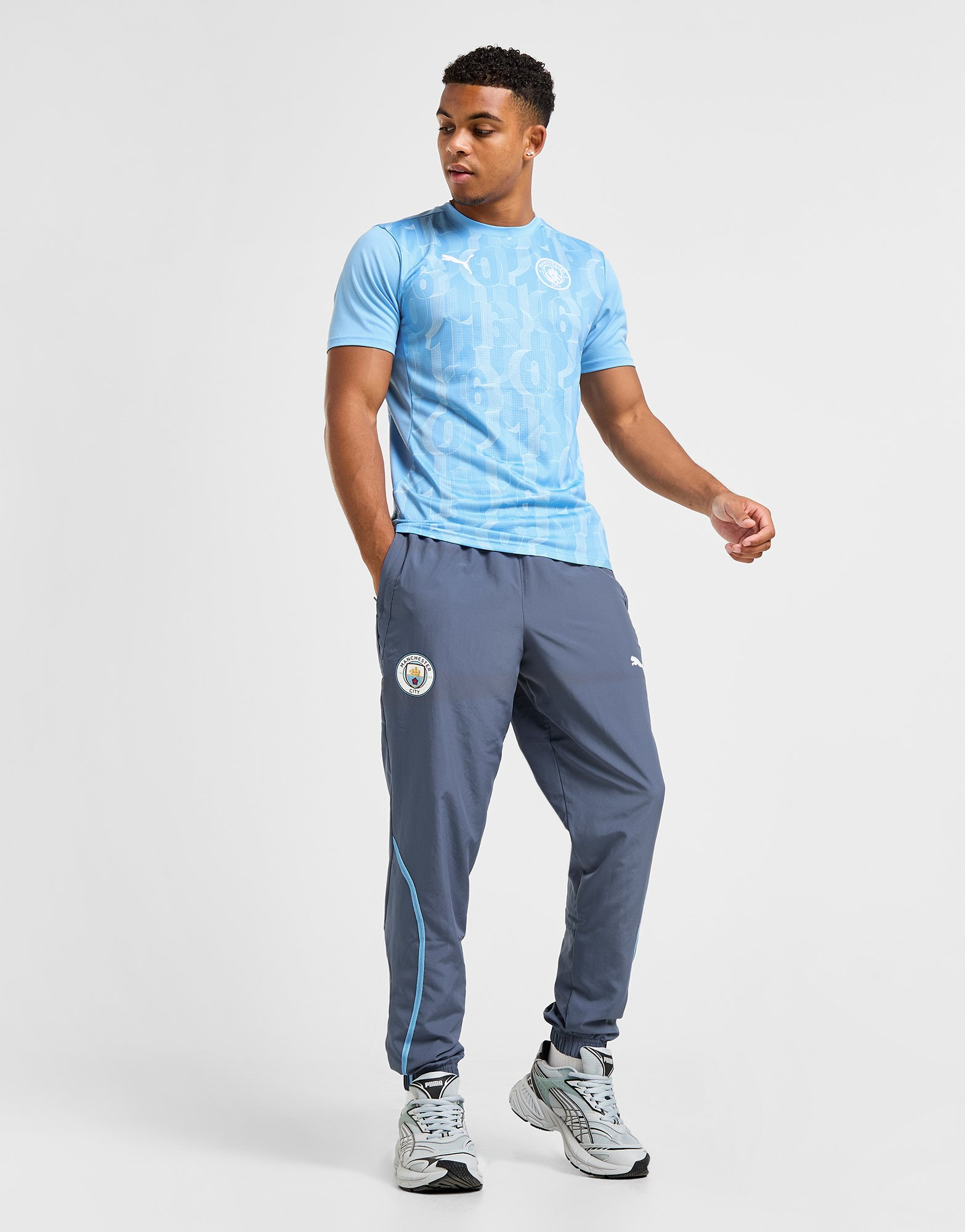 Puma Pantalon de jogging Avant-Match Manchester City FC Homme