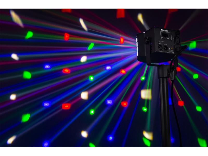 BeamZ Lichteffekt DerbyStrobe Lichteffektgerät mit zwei spektakulären Effekten