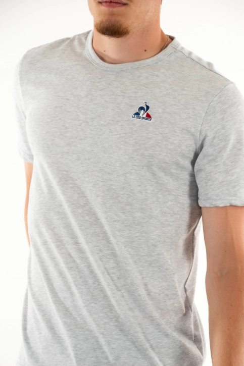 Tee shirt le coq sportif 2423687 gris chiné clair