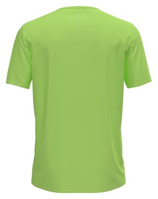 Maillot Manches Courtes Odlo Zeroweight Chill-Tec Vert