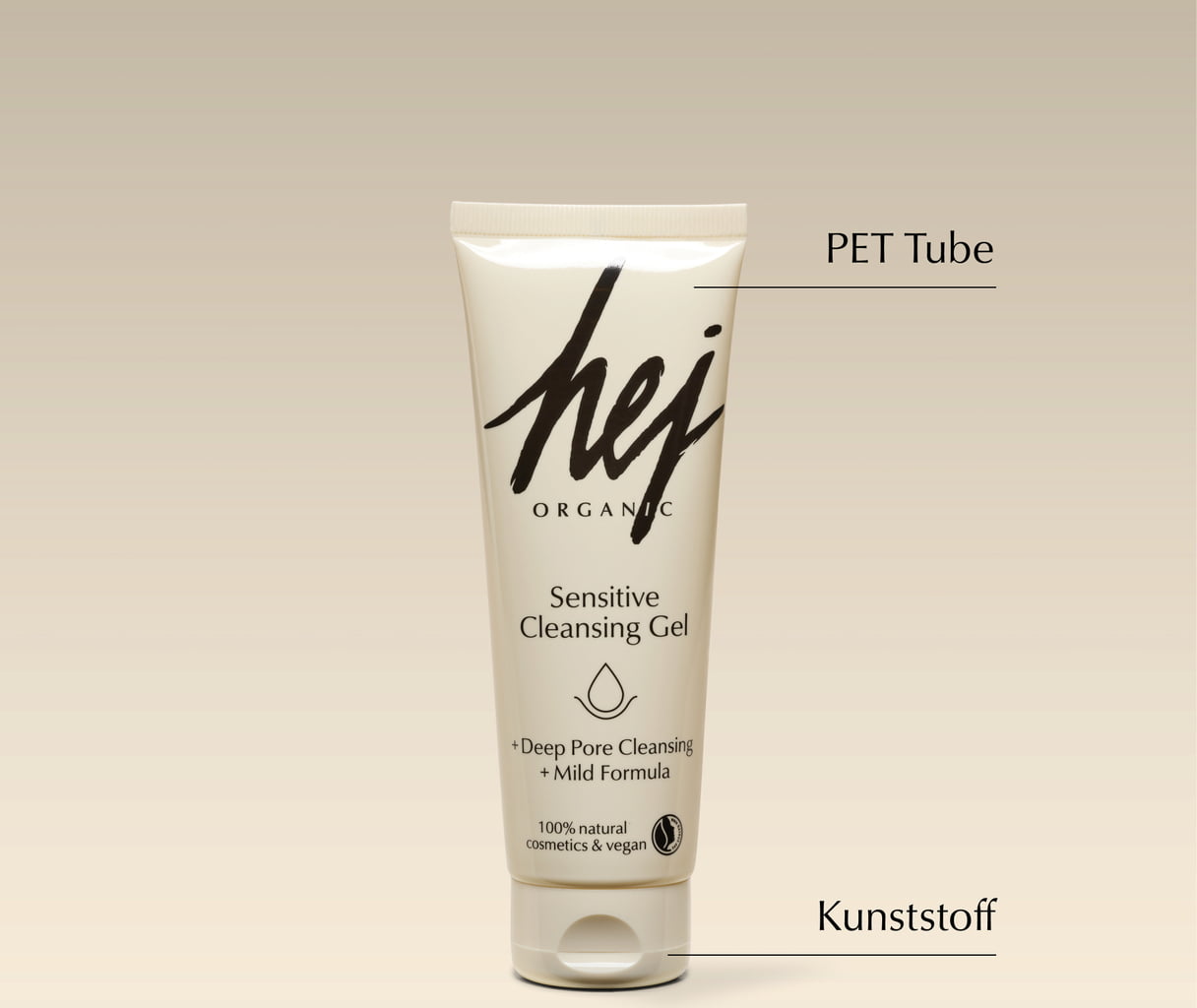 HEJ ORGANIC  Sensitive Cleansing Gel, 125 ml