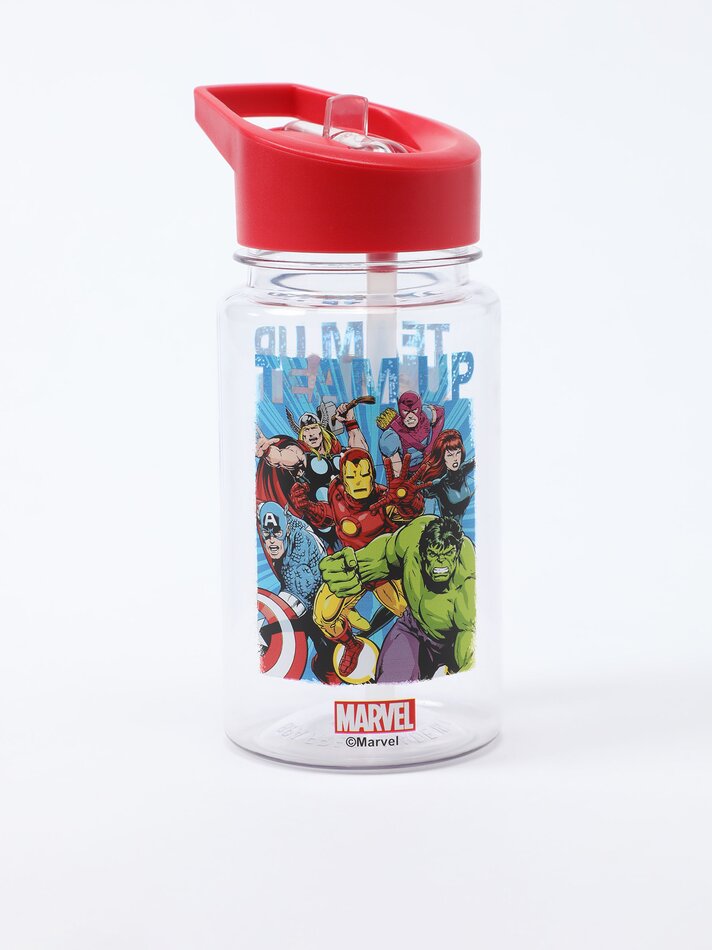 Garrafa estampada dos Vingadores - Marvel - Vários