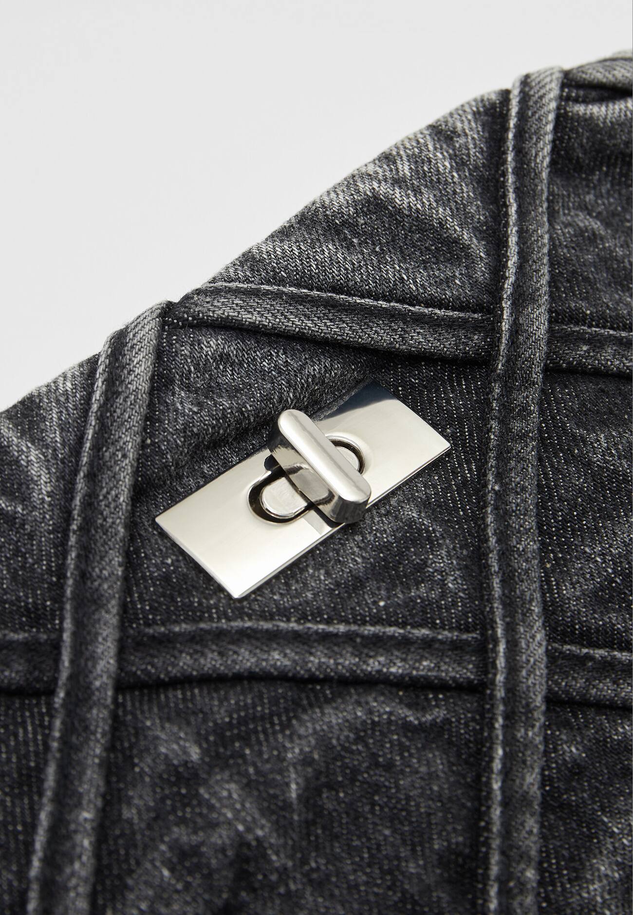 Bolsa transversal de jeans