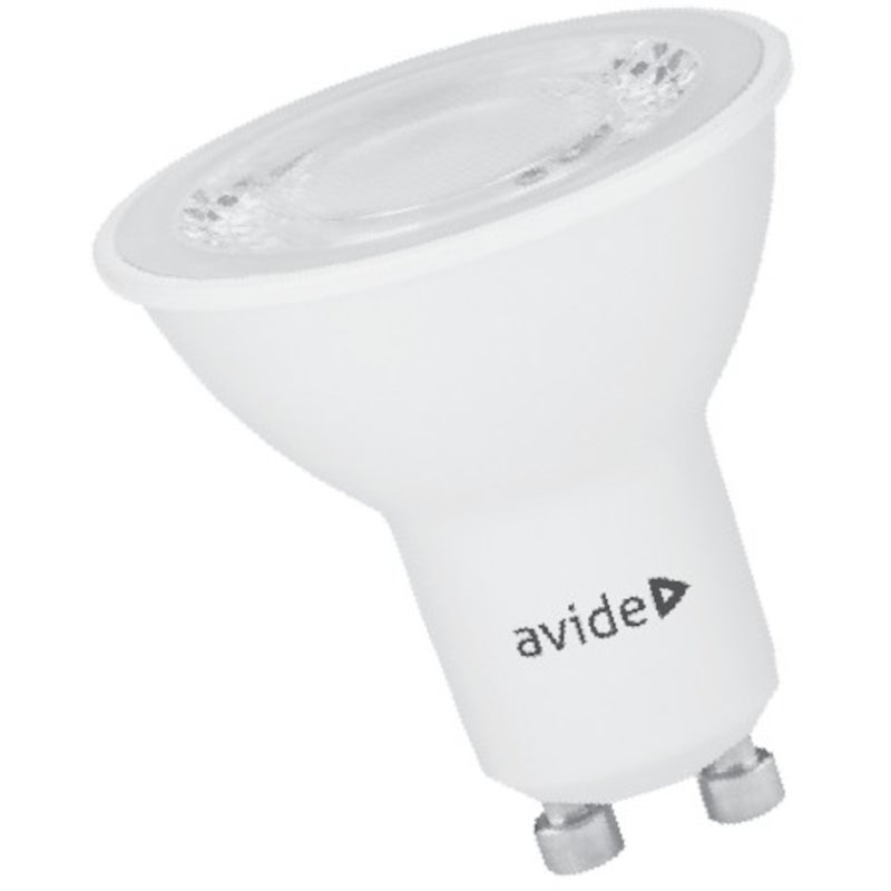 Avide LED Spot Alu+plastic 6W GU10 40° WW
